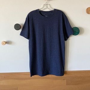 NWT.  Men’s navy graffiti tee